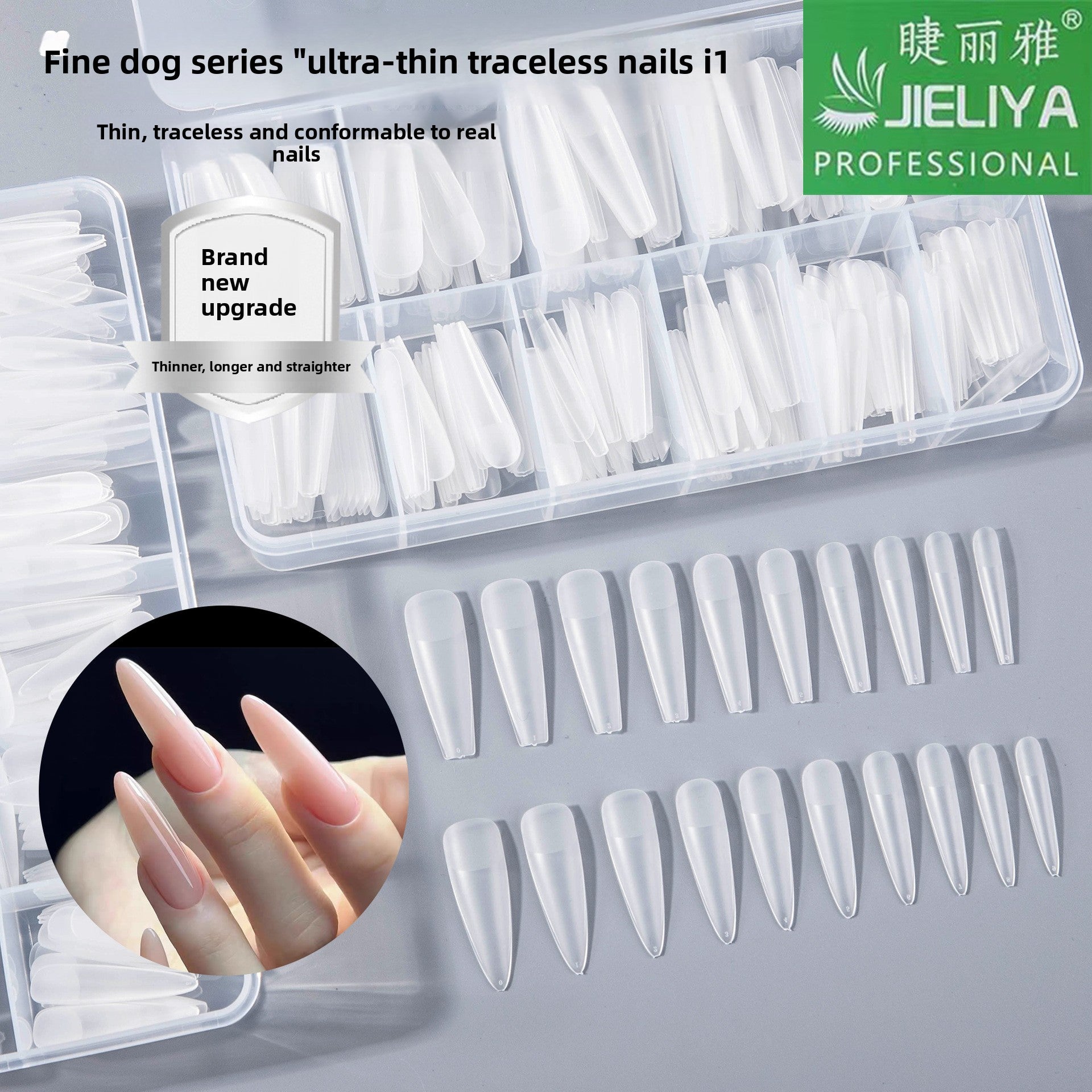 Full and half dual-purpose nail pads