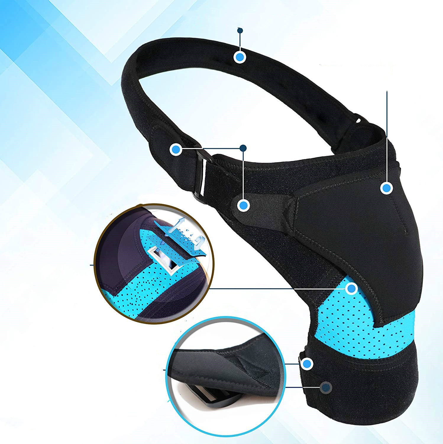 Adjustable Breathable Sports Shoulder Pad