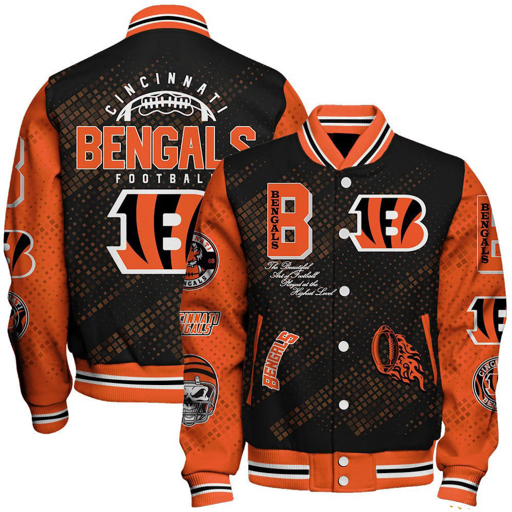 Standing collar baseball jacket
