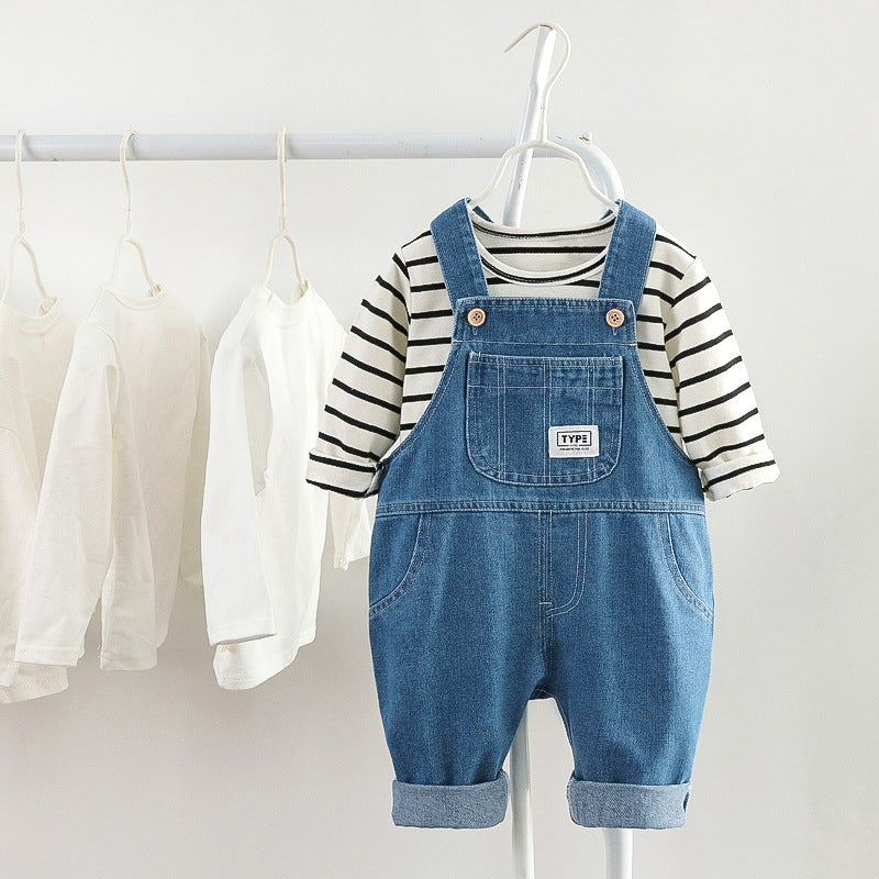 Children's Denim Overalls