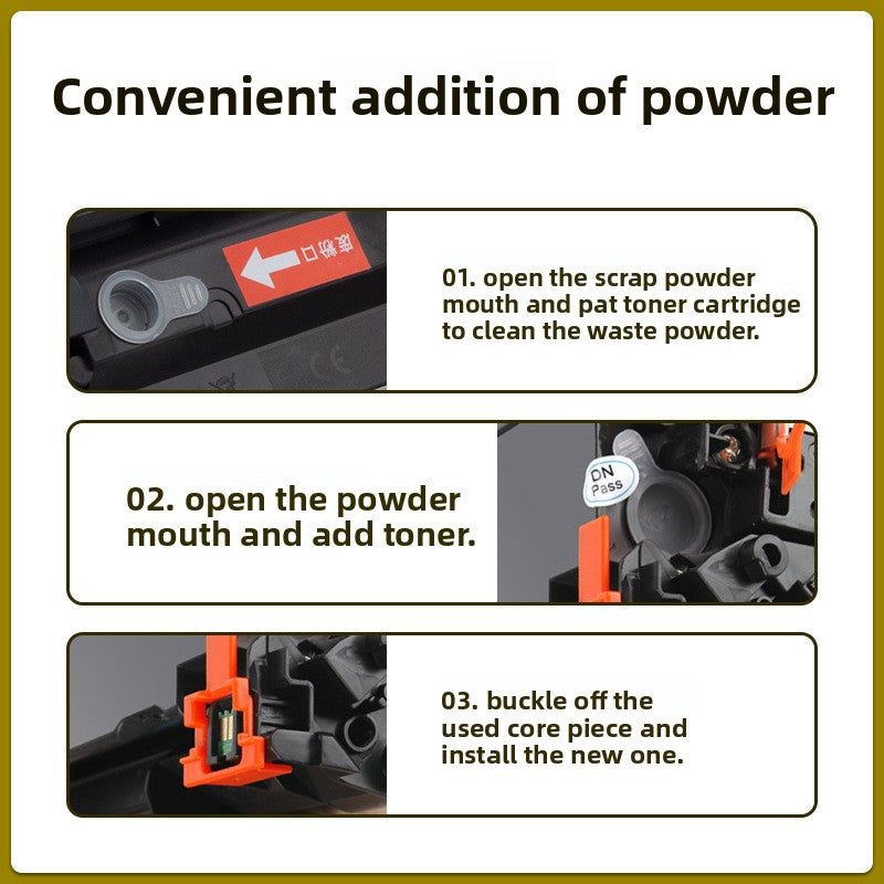 HP Compatible CC388A Toner Cartridge