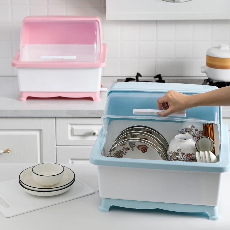 Kitchen tableware and bowl storage box