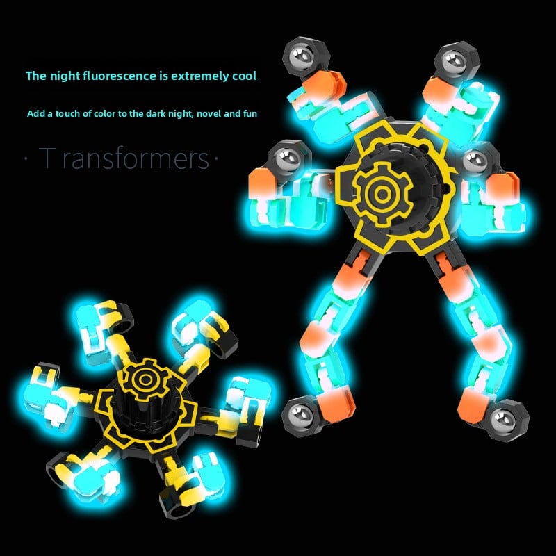 Flexible and Luminescent Gyroscope