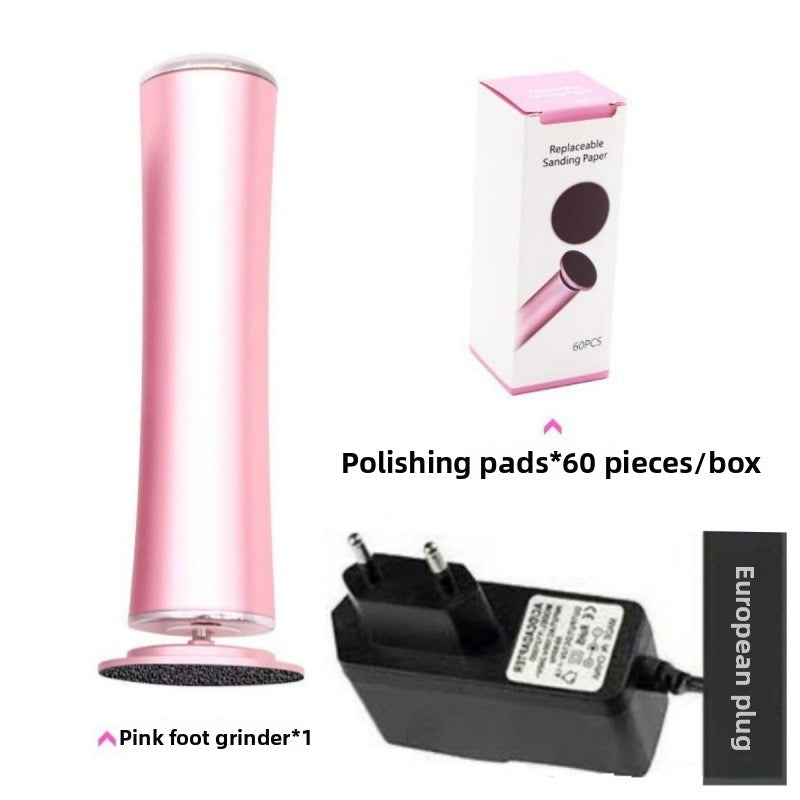 Nail polishing foot machine