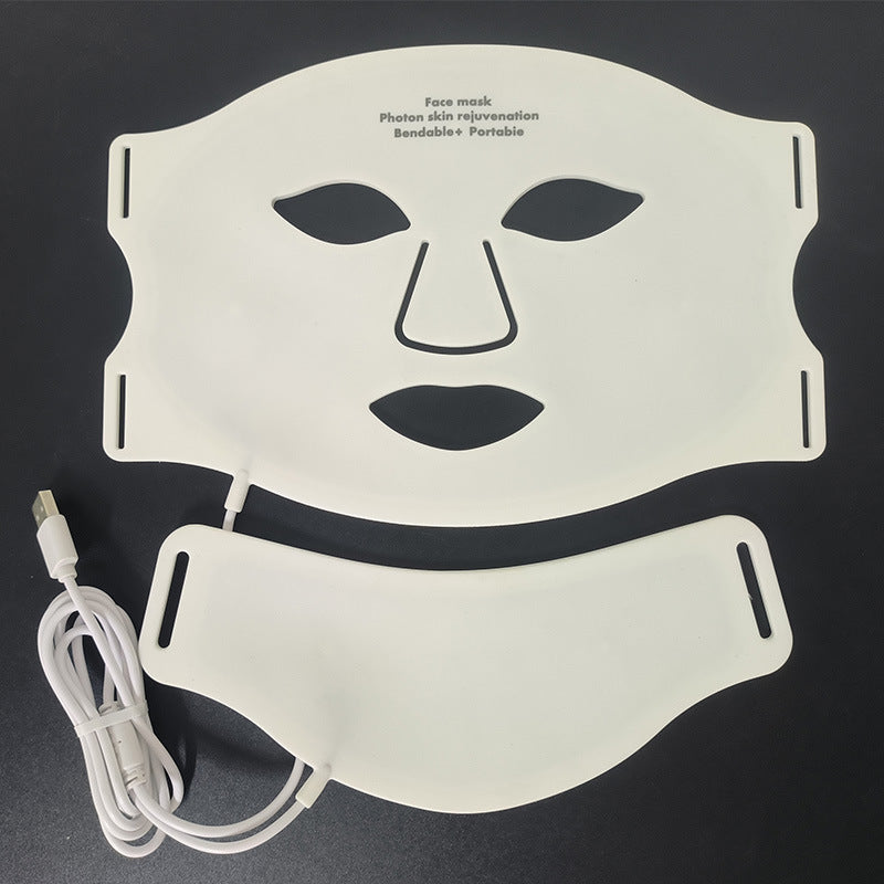 7-Color Silicone Mask Photon Facial Device