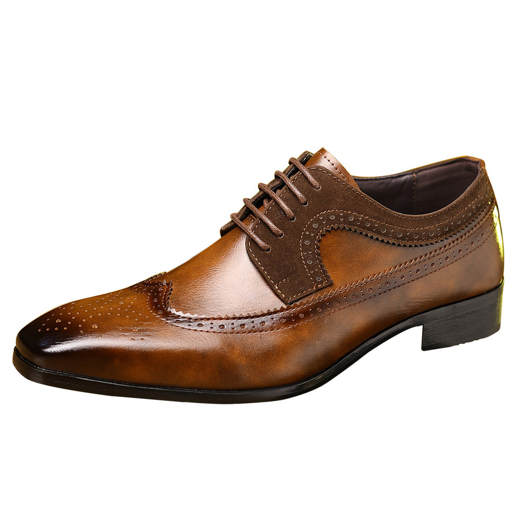 British Style Men's Formal Leather Shoes