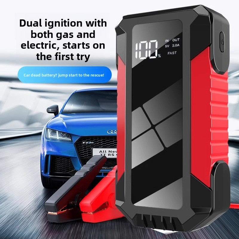 12V Car Emergency Jump Starter with Multi-function Clamps