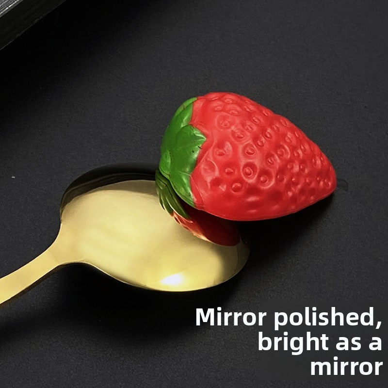 Wood-grain pattern knife, fork and spoon