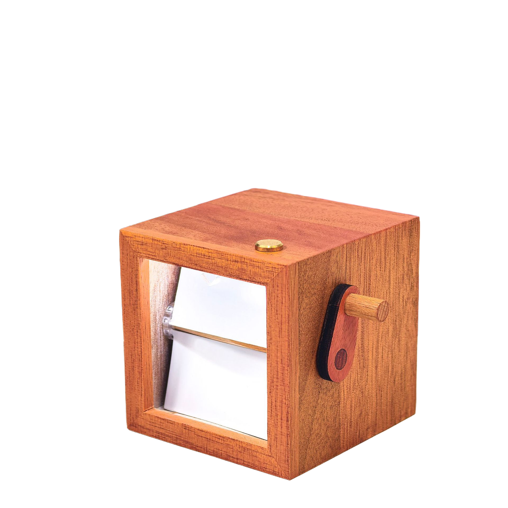 Luminous flip page book photo machine