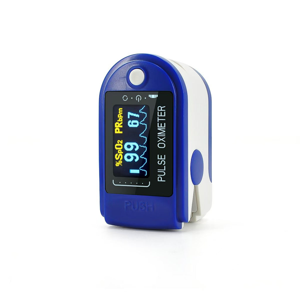 Finger Clip Pulse Oximeter for Oxygen Saturation and Heart Rate Monitoring