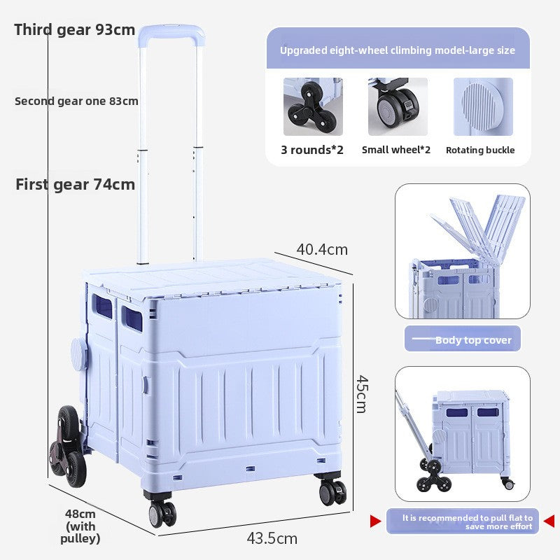 Foldable Portable Shopping Cart