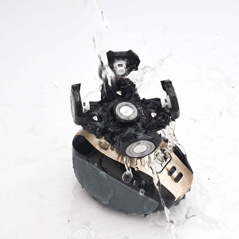 Electric Shaver with 4D Floating Head and Waterproof Design