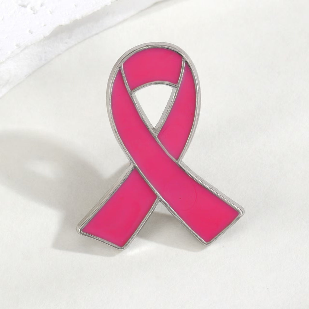 Breast cancer awareness necklace