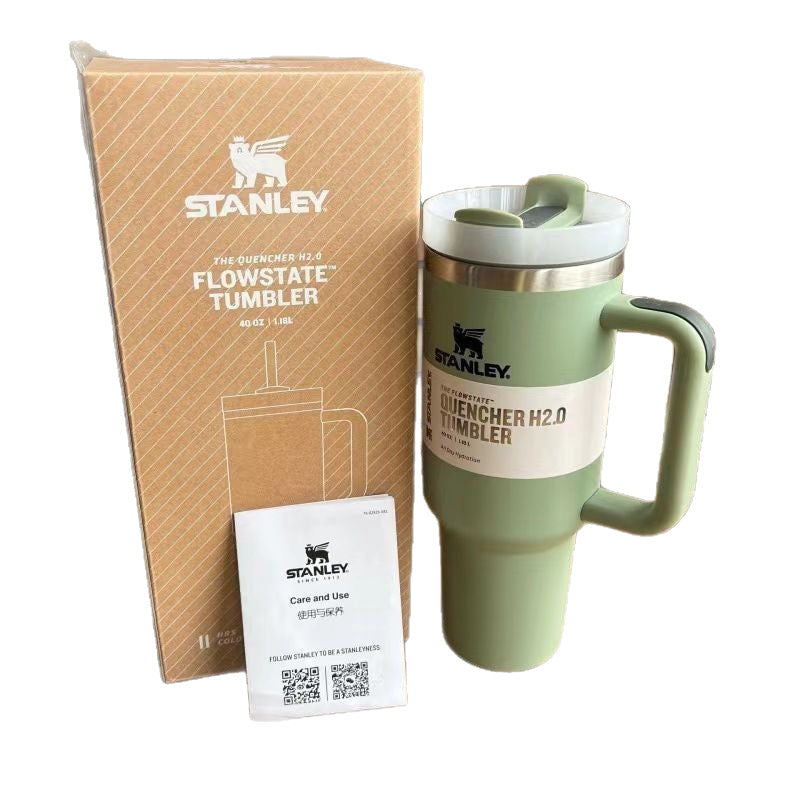 40OZ Stanley Style Stainless Steel Vacuum Thermos Cup
