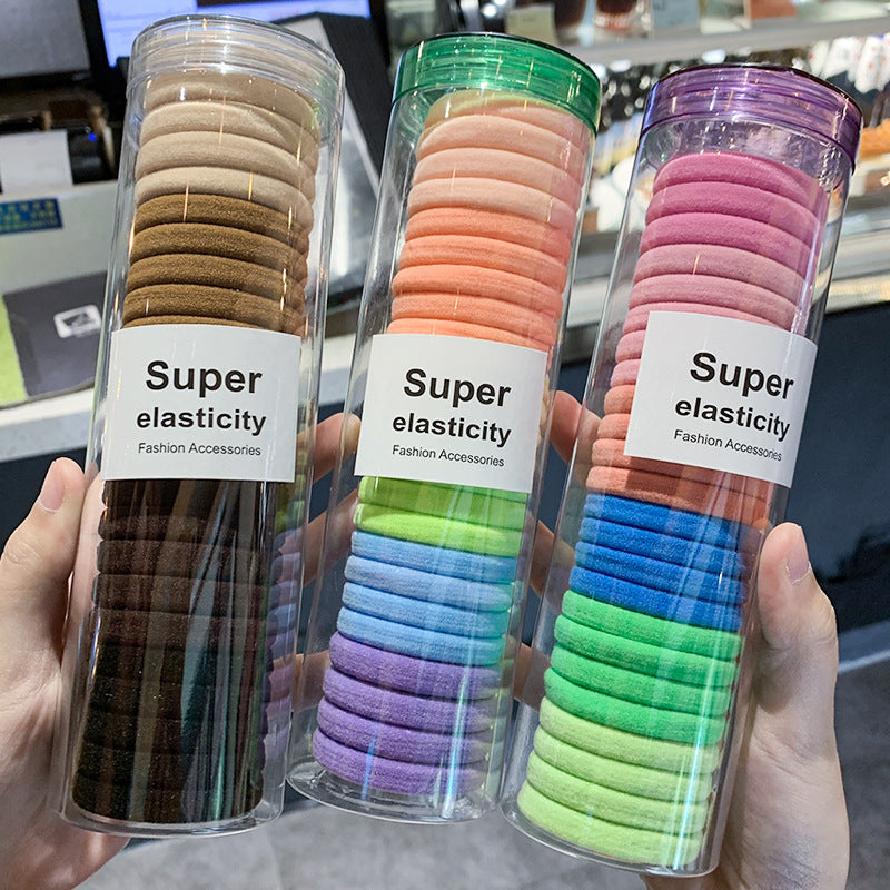 High-elasticity hair band rubber band hair tie