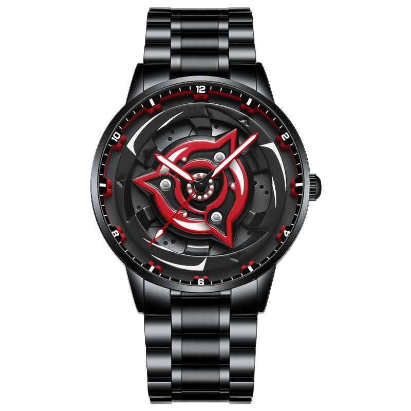 Men's Rotatable Luminous Waterproof Quartz Watch