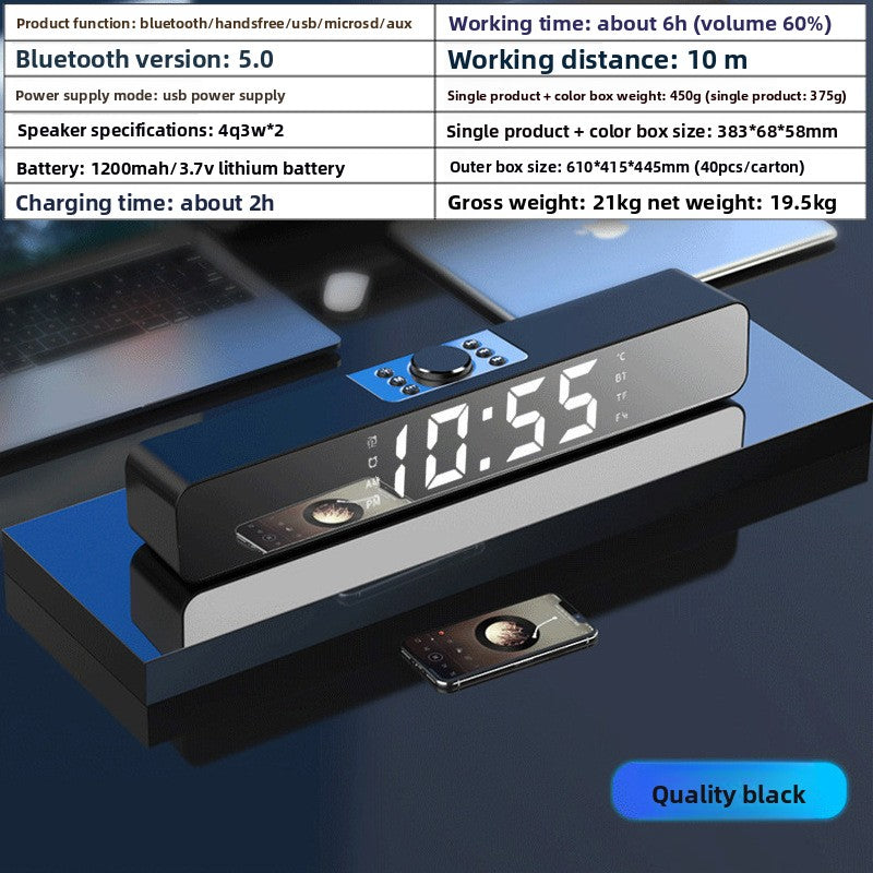 Long Bluetooth Speaker