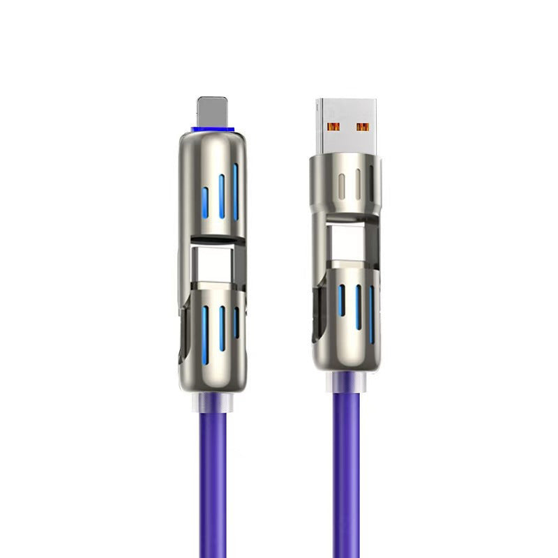 4-in-1 usb mobile phone data cable