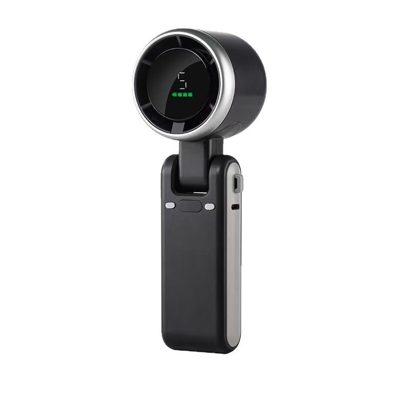 Digital display handheld mini high-speed small fan