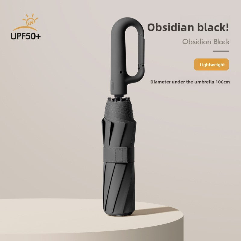 Fully automatic reverse buckle umbrella