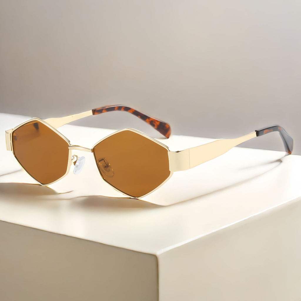 Small Frame Rhombus Sunglasses