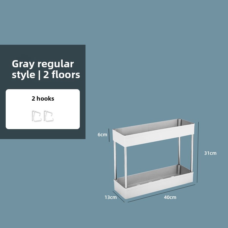 gap storage rack kitchen