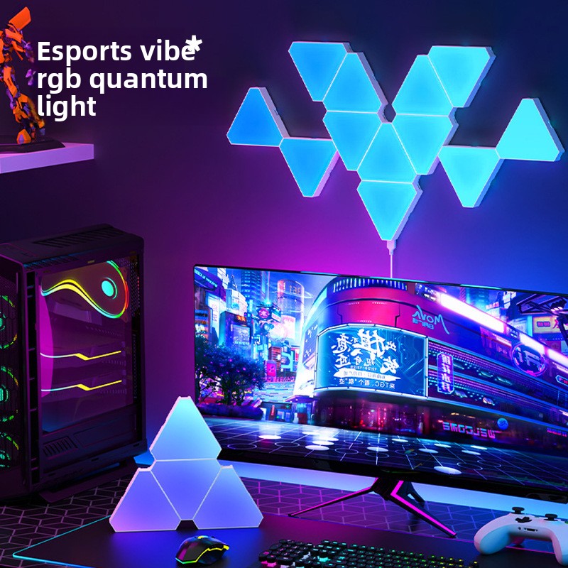 RGB Triangle LED Wall Light