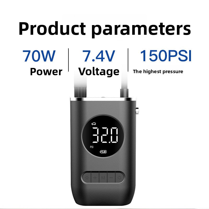 Handheld Wireless Charging Super Car Air Pump