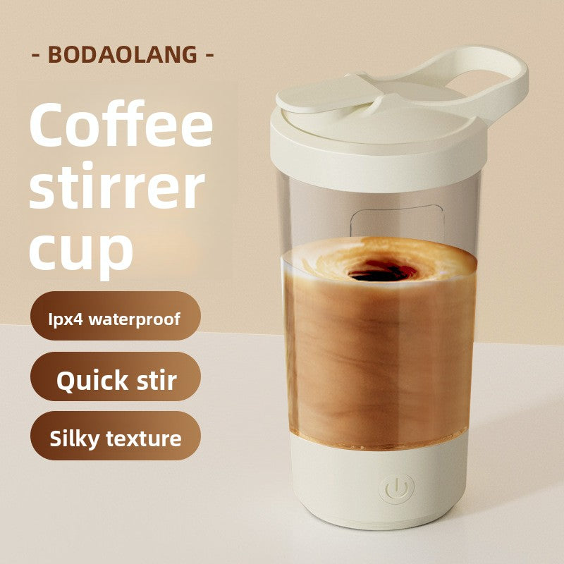 Electric stirring cup