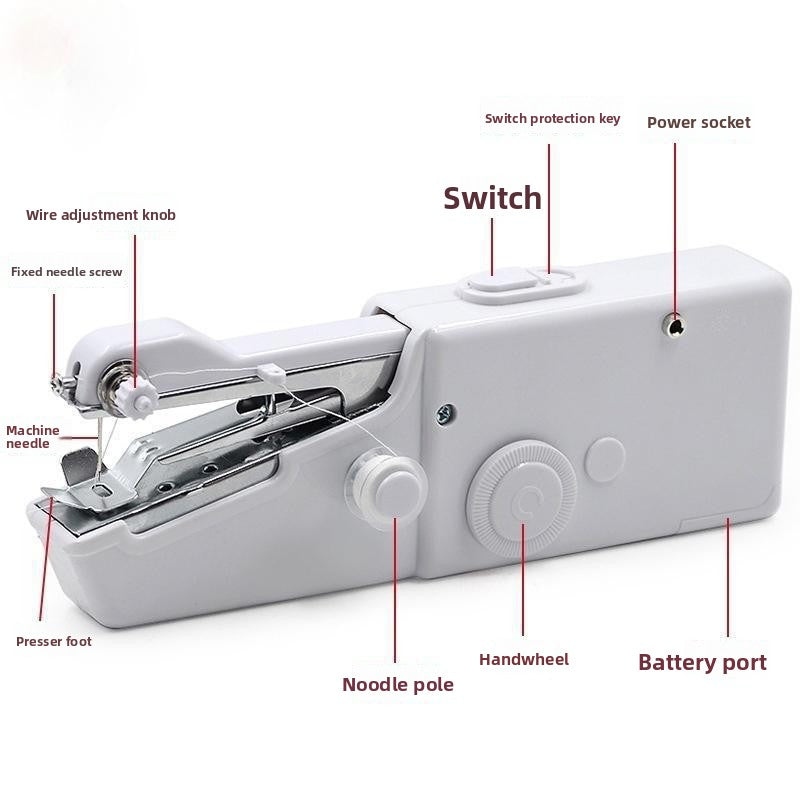 Handheld Portable Sewing Machine Semi-Automatic