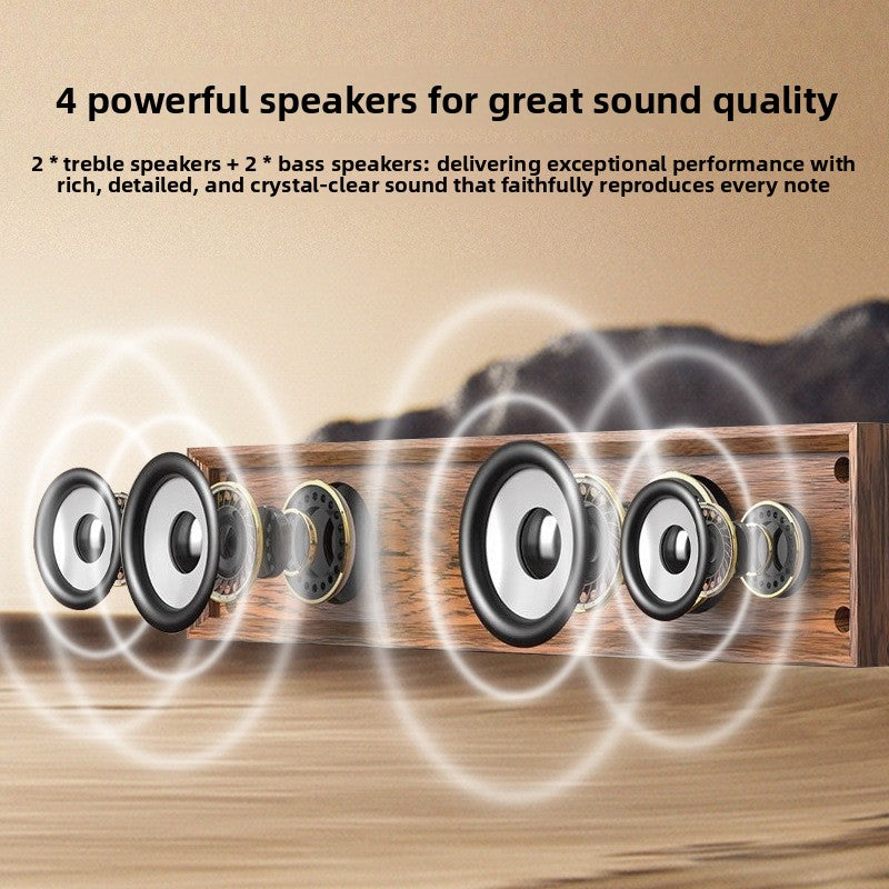 Long Wired Bluetooth Speake