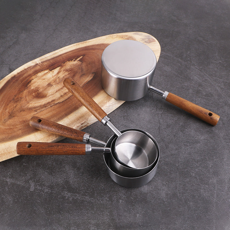 Stainless Steel Measuring Cup and Spoon Set