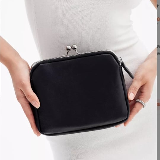 Carry a crossbody bag on one shoulder