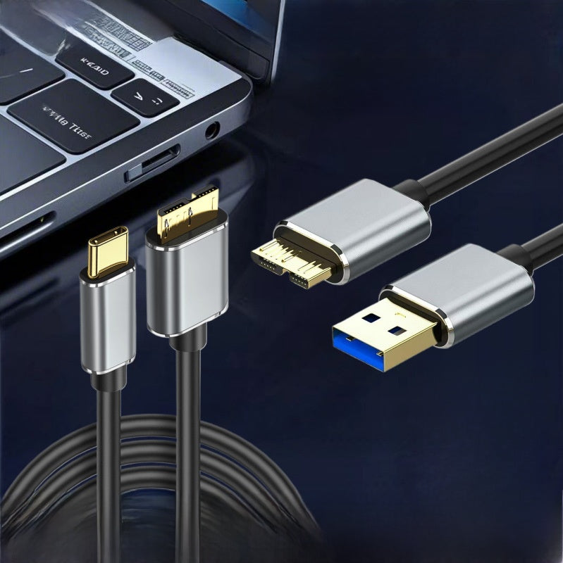 USB 3.0 Type-C to Micro-B Data Cable