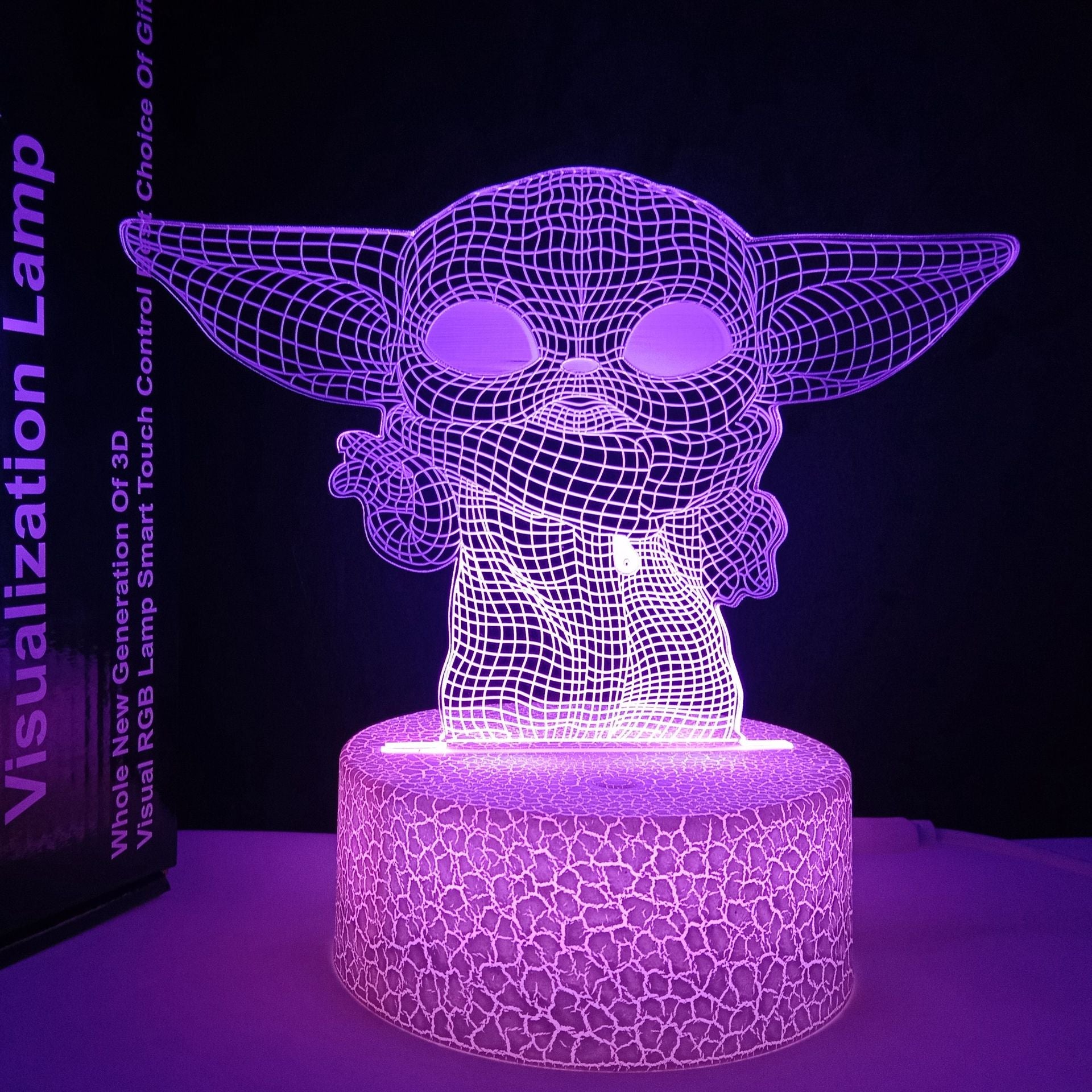 3D Horse Night Light USB Color Changing Remote Control Decorative Lamp for Kids Room