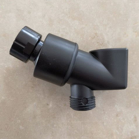Drainless faucet bracket