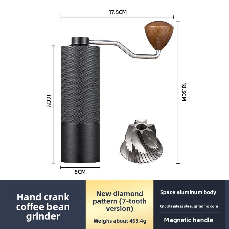 Manual Coffee Grinder with Adjustable Settings