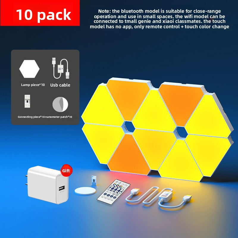 RGB Triangle LED Wall Light