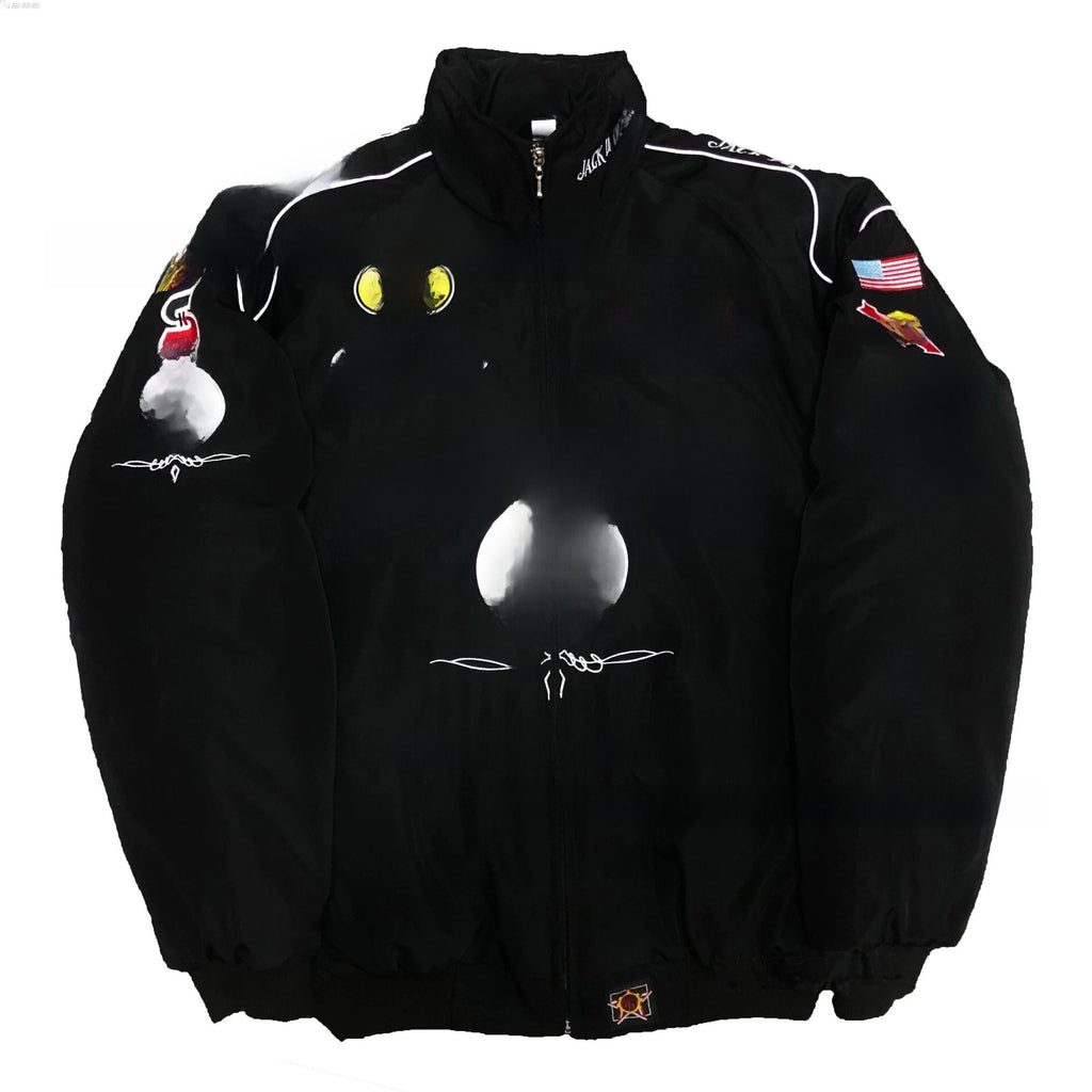 Embroidered racing jacket