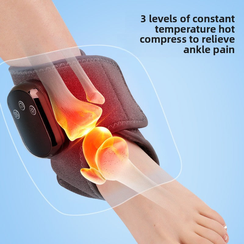 Electrically heated ankle support