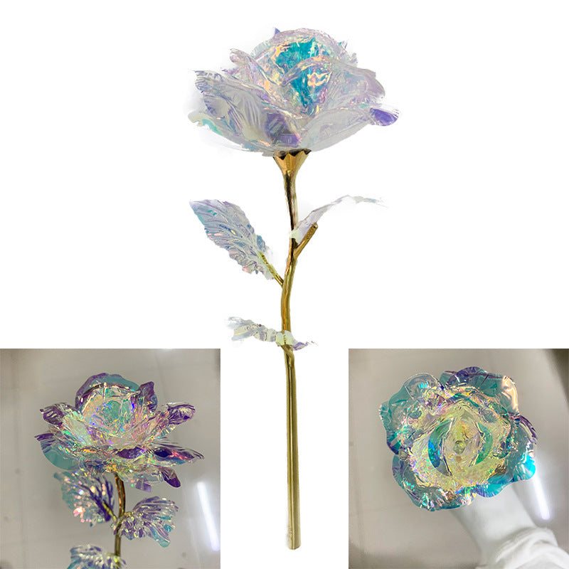 gold foil rose
