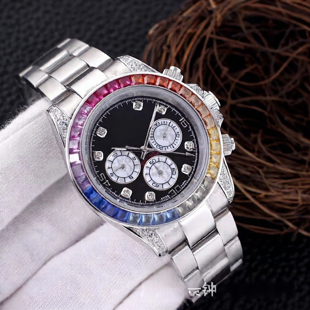 Cai Hongdi three-eye six-pin mechanical automatic mechanical men's watch