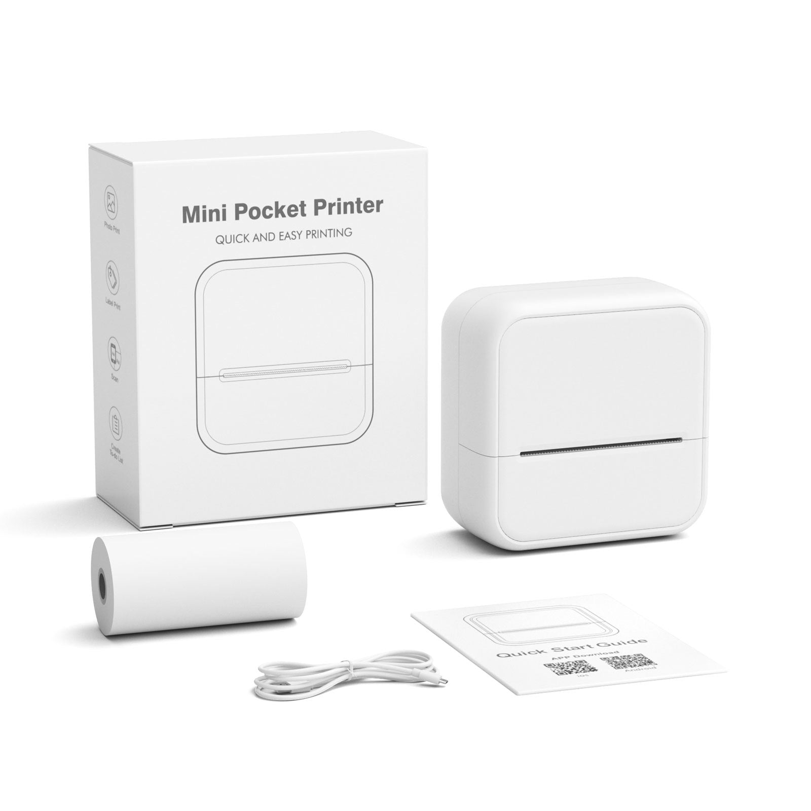 Handheld mini printer