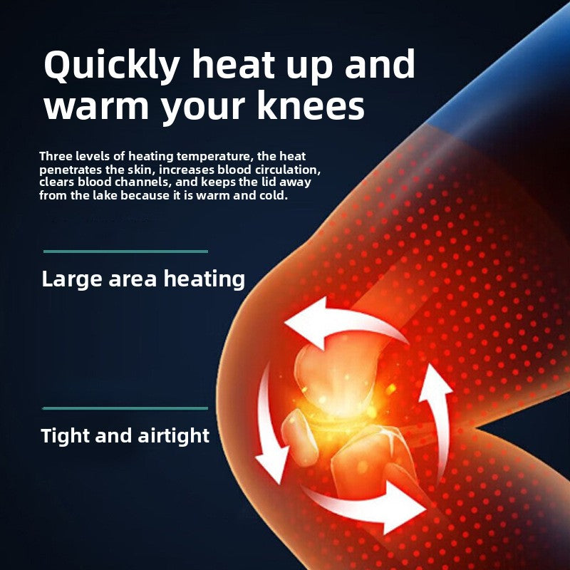 Household infrared hot compress knee massager