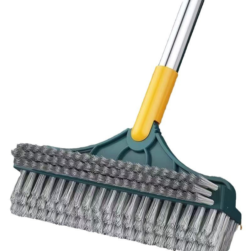 Bathroom floor brush, four-in-one floor joint brush, pointed floor brush