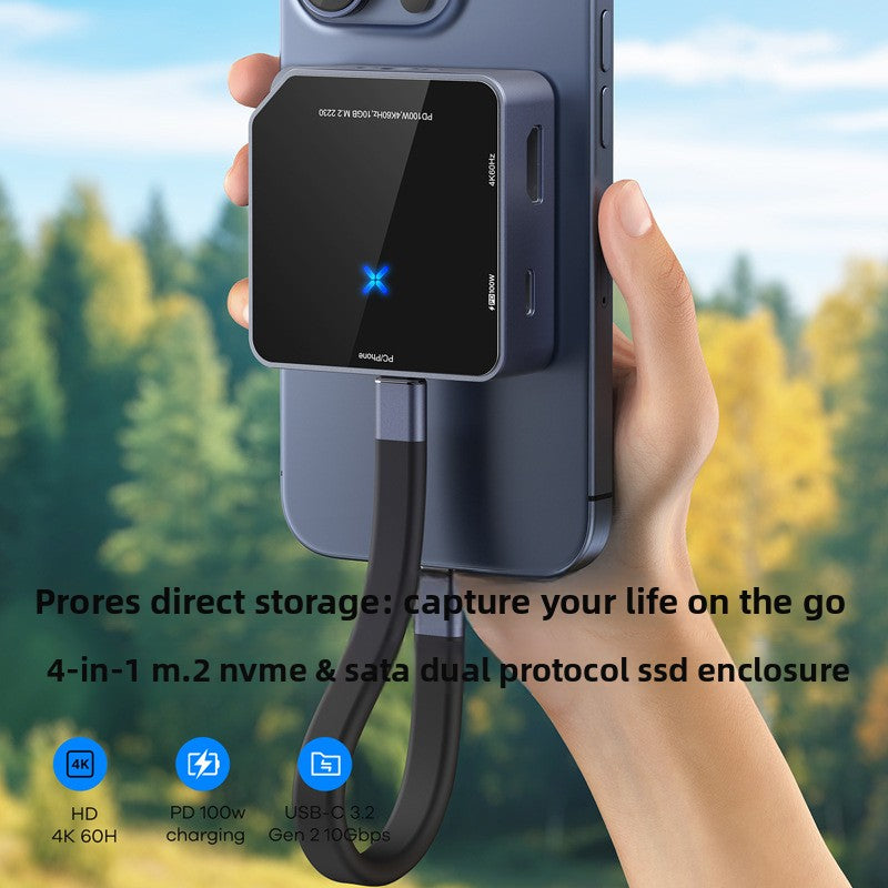 Magnetic SSD Enclosure