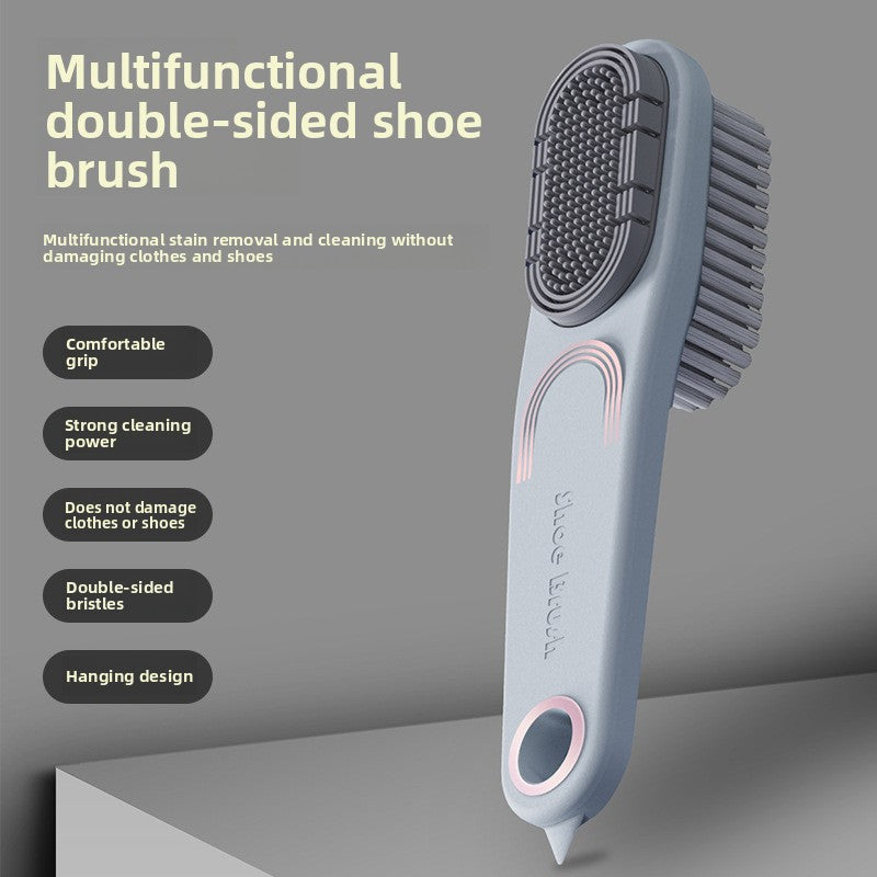 Double-sided Silicone Shoe Cleaning Brush
