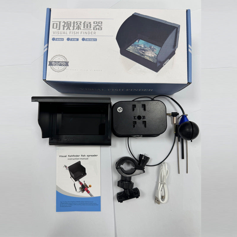 4.3 Inch HD Underwater Fishing Camera with 16 Languages