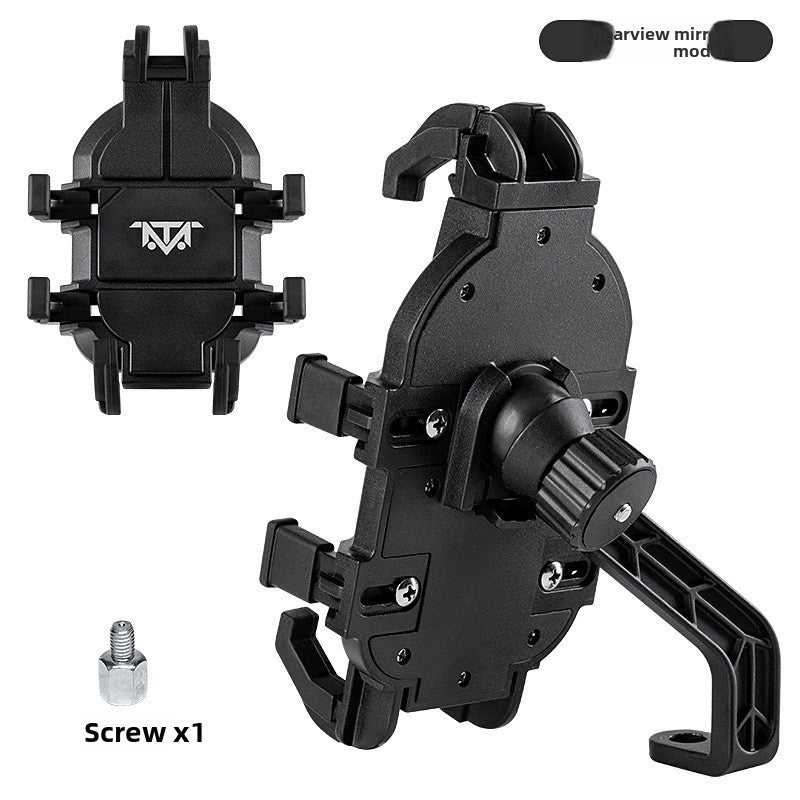 Electric vehicle shock-proof mobile phone holder