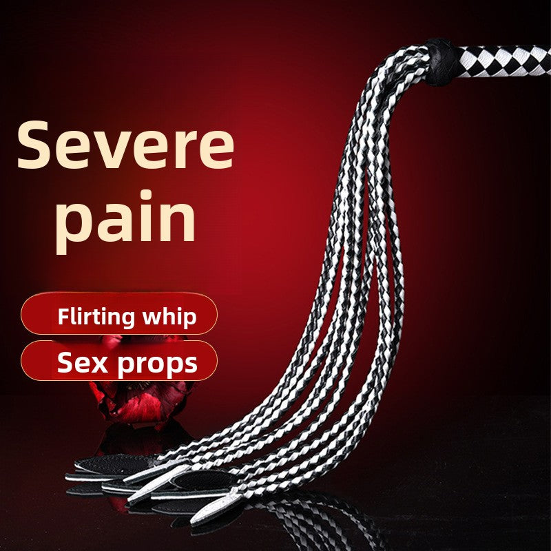 Genuine Leather Adult Whip